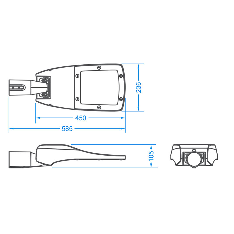 L05C street light function lighting L05C-B traveler fixture